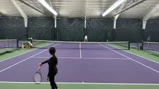 🎾+⚽️ The new football tennis ball stop challenge completed in one try!