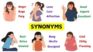 450 SUPER HELPFUL SYNONYM Words to Improve Your English Fast!