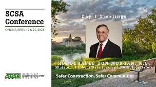 SCSA Conference 2023 Day 1 - Opening Greetings, Don Morgan