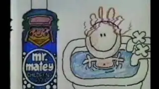 Mr  Matey Bubblebath    Australian Ad   1988