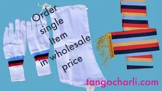 NCC Combo  [ NCC Glove, NCC Alklets, Kamarband (Jhalar and patta ) ] | Buy Online in best price COD
