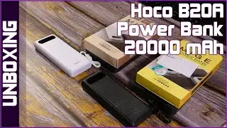 Hoco B20A Power Bank 20000 mAh - unboxing