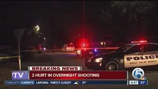 2 hurt in West Palm Beach double shooting
