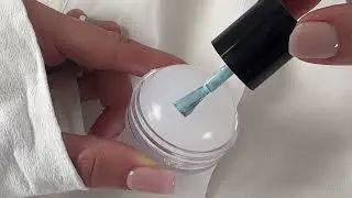 How to: French Stamp XL - Einfache Frenchn&auml;gel mit Nagelstempel #gelnails #frenchmanicure