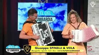 GAUCHA (cumbia) Veila & Giuseppe Spinelli Ospiti in Tv Antenna 3 || www.farfallinaedizioni.it