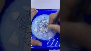 Spirograph Drawing Tutorials 🌀ASMR Drawing ✍️ #shorts #viral #trending