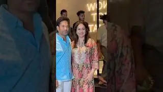 Sachin Tendulkar Along With Anjali Tendulkar Attends Movie Screening