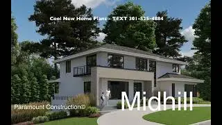 Midhill Contemporary New Home Under Construction in Bethesda
