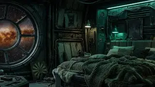 Deep Sleep ASMR: 10 Hr Soothing Engine & Interstellar Travel Noise (No Ads)
