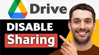 How To Disable Sharing Option In Google Drive