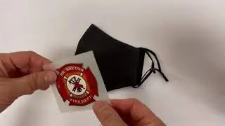 How TO: DIY Holiday Gift  Iron Tagless Labels on Pet Sweater Personized Face Mask