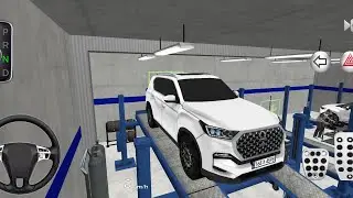 New Kia Sorento SUV Funny Driver in Auto Repair Shop - 3D Driving Class Simulation -Android gameplay