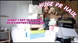 PR Haul | What I get in a week as a Latina content creator in USA | PAU MACHER