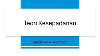 Teori Kesepadanan dalam Penerjemahan