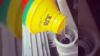 Промывка радиатора Suzuki Every Da64v с использованием средства ABRO Radiator Flush n Waxed с керамическим воском Tonyin.