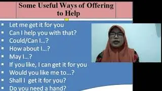 OFFERING FOR HELP
