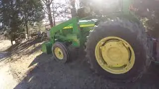John Deere 1530 18f cold start