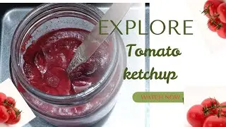 Tomato ketchup #homemade #recipe #cooking 
