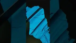 So Crunchy! Blue Sand Slicing ASMR (No Talking) 🎧
