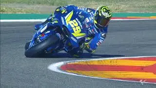 Suzuki in action: 2018 Gran Premio Movistar de Aragon