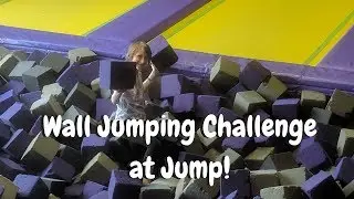 FlamingWater - Wall Jumping at Jump! Trampoline Park