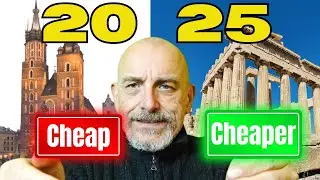 The Cheapest Travel Destinations of 2025 (Real Bookings!)