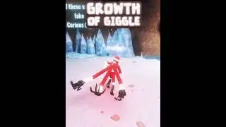 ROBLOX Growth of Giggle RP Santa Seek Morph🎄🚪#shorts