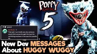 Poppy Playtime, глава 5 &mdash; Новый официальный тизер. Сообщения и обновления о HUGGY WUGGY | Анализ.