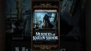 Almost a BRAINGEYSER in Black! | OUTRAGEOUS ROBBERY | Murders at Karlov Manor SPOILER #shorts