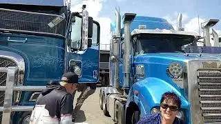 DJ MC Mark Sharp 975hp Kenworth K200 CAT with Nic Jnr at Eastern Creek International Raceway