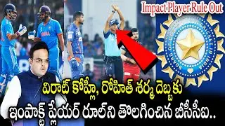 ఇంపాక్ట్ ప్లేయర్ రూల్&zwnj;ని తొలగించిన బీసీసీఐ | BCCI removes Impact Player rule from Mushtaq Ali Trophy