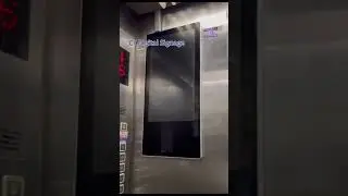 Elevator Digital Signage & Electronic Displays & Elevator Advertising Displays