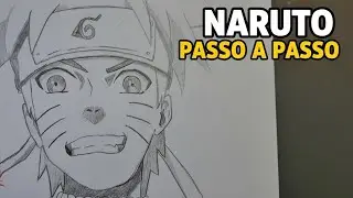 Desenhando Naruto do Zero! Passo a Passo Completo 🧡🍜