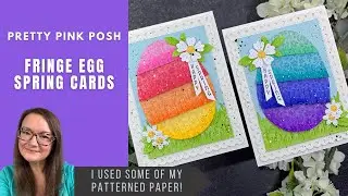 Fringe Egg Cards | Pretty Pink Posh