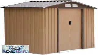 Outsunny 7' x 4' Outdoor Storage Shed Garden Tool House with Foundation Review