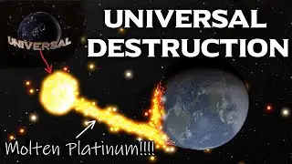 How Universal Would End Life On Earth - What if the Universal Logo Was Real?