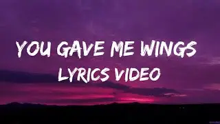 You Gave Me Wings - Official Lyric Video | Soulful Acoustic Pop Love Song