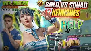 Viral/Aggressive: 11 Kills? 😱 UNSTOPPABLE Solo vs Squad Gameplay! (BGMI/PUBG) S They  I was alone..