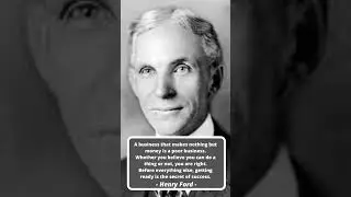 Henry Ford - the secret of success