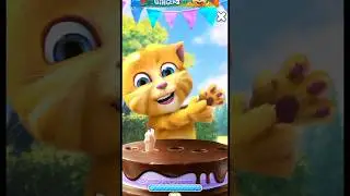 talking Ginger birthday celebration 🍧🍨🥛🤩🍄🥝🥥🥑🍓🫐🍅🍉🥦