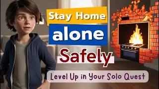 Stay safe & responsible when home alone | Educational story | Safety tips | Handle emergencies