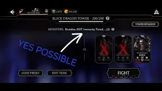 How to melt any bosses with DoT. Black Dragon Tower 200
