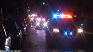 MUST WATCH MASSIVE LAPD METRO/K-9 UNITS RESPONDING CODE 3