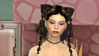 Eun-chae Bang's CAS Test - Sims 4 Custom Character