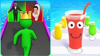 Giant  rush 3d vs🟡🔴✅ Juice Run 3DAll Levels GamGiante MobileWalkthrough iOS, Android Gameplay Update