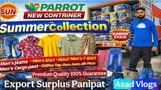 Parrot New Container Summer Stock | Men&rsquo;s Jeans, Shirts, Cargo & Ladies Collection