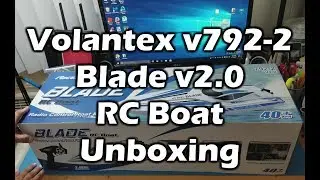 Volantex Blade V792-2 v2.0 Brushless RC Boat Unboxing