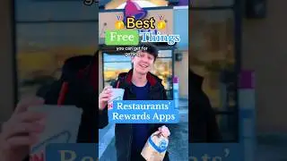 I tried all the FREE things you can get for downloading restaurant&rsquo;s reward apps&hellip;