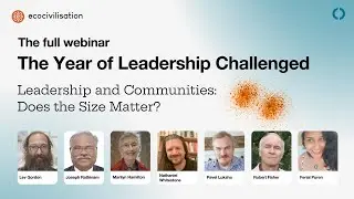 Leadership and Communities: Does the Size Matter?