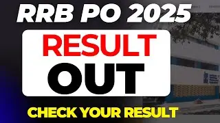 RRB PO Pre Result 2025 Out | IBPS RRB PO Prelims 2025 Result Out | RRB Po Result 2025 | Testbook